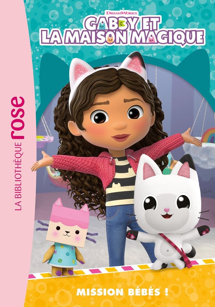 Couverture du livre « GABBY ET LA MAISON MAGIQUE - T06 - GABBY ET LA MAISON MAGIQUE 06 - MISSION BEBES ! » de Studios Universal, librairie Les Contes Infusés à Corte