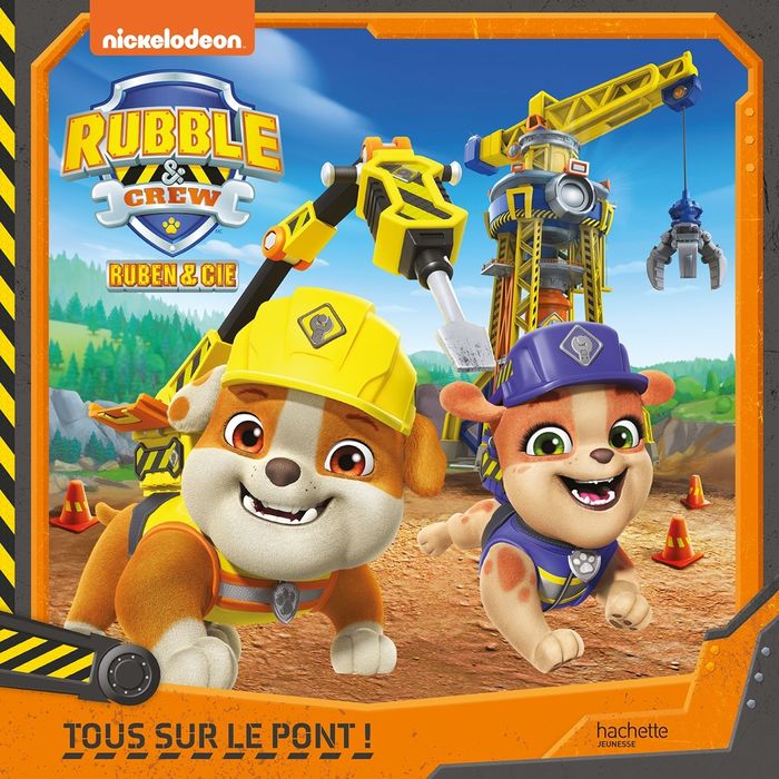 Couverture du livre « Tous sur le pont ! » de Nickelodeon, librairie Les Contes Infusés à Corte