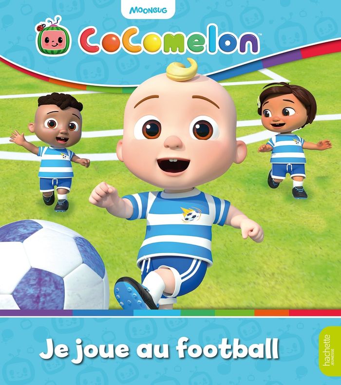 Couverture du livre « Je joue au football », librairie Les Contes Infusés à Corte