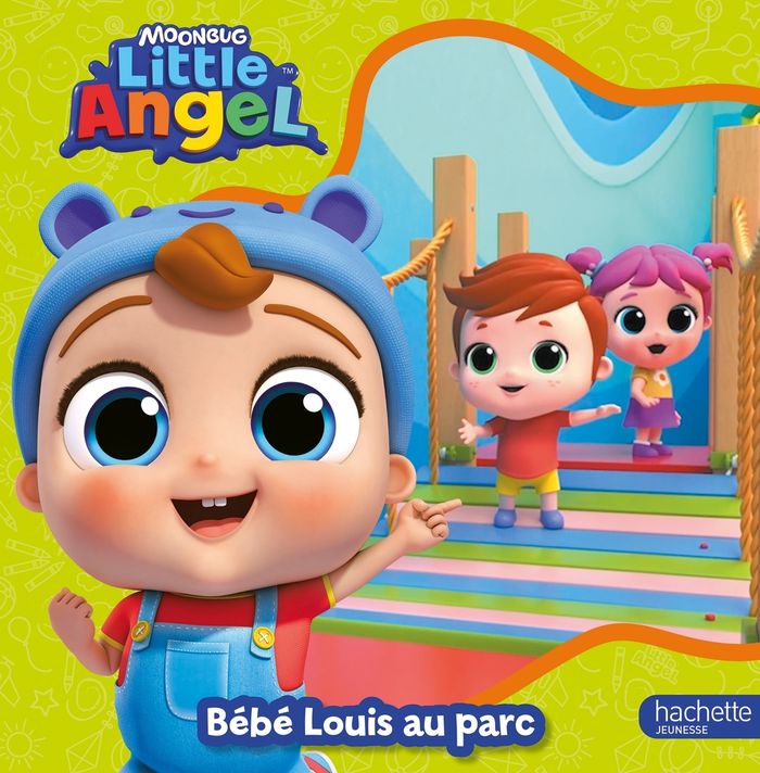 Couverture du livre « Bébé Louis au parc » de Moonbug, librairie Les Contes Infusés à Corte