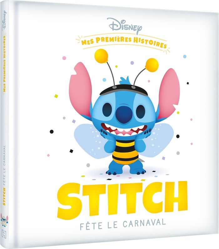 Couverture du livre « DISNEY - MES PREMIERES HISTOIRES - STITCH FETE LE CARNAVAL » de Xxx, librairie Les Contes Infusés à Corte