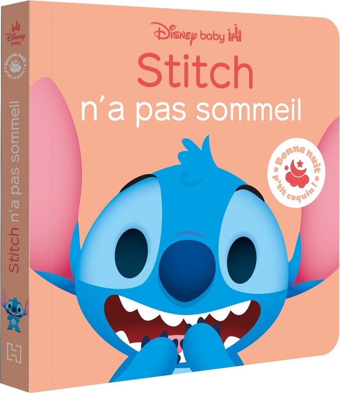 Couverture du livre « Stitch n'a pas sommeil » de Walt Disney company, librairie Les Contes Infusés à Corte