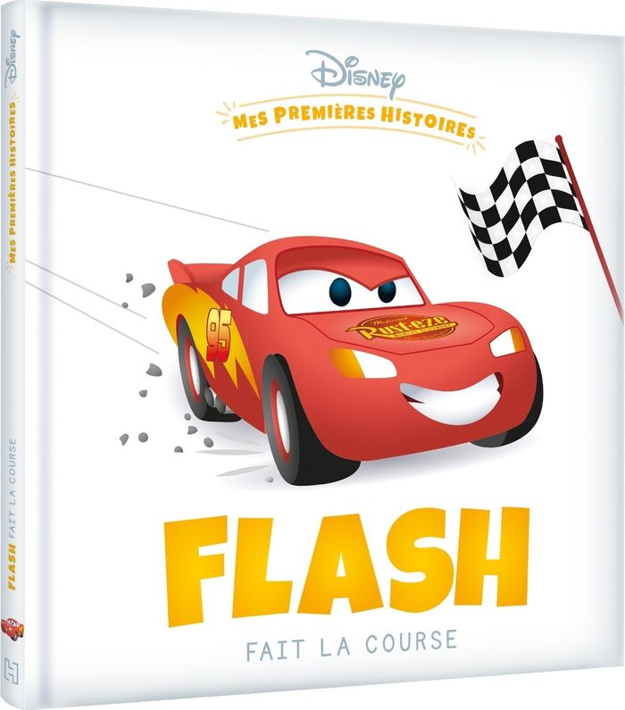Couverture du livre « DISNEY - MES PREMIERES HISTOIRES - FLASH FAIT LA COURSE » de Xxx, librairie Les Contes Infusés à Corte