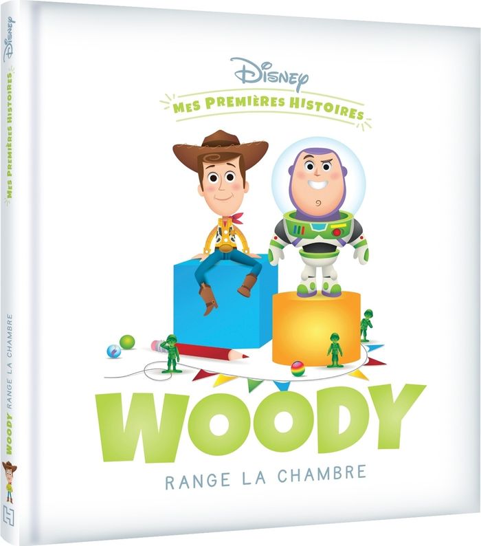 Couverture du livre « DISNEY - MES PREMIERES HISTOIRES - WOODY RANGE LA CHAMBRE » de Xxx, librairie Les Contes Infusés à Corte