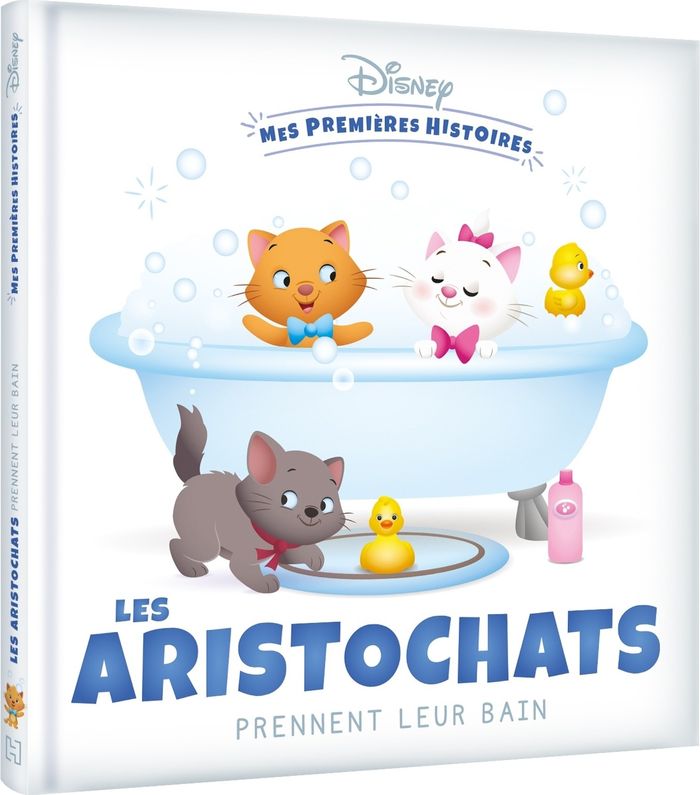 Couverture du livre « DISNEY - MES PREMIERES HISTOIRES - LES ARISTOCHATS PRENNENT LEUR BAIN » de Xxx, librairie Les Contes Infusés à Corte