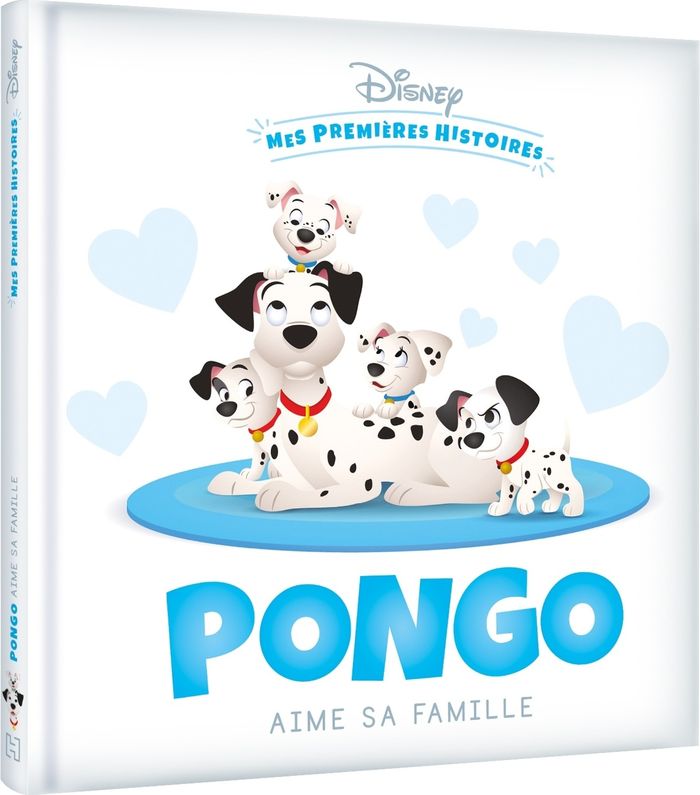 Couverture du livre « DISNEY - MES PREMIERES HISTOIRES - PONGO AIME SA FAMILLE » de Xxx, librairie Les Contes Infusés à Corte
