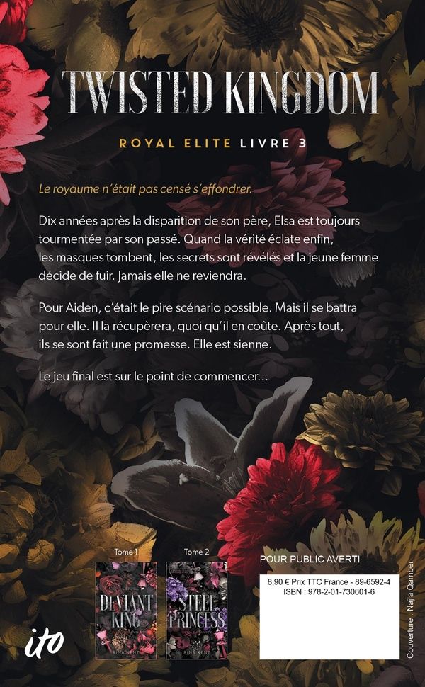 Quatrième de couverture de « Twisted kingdom »
