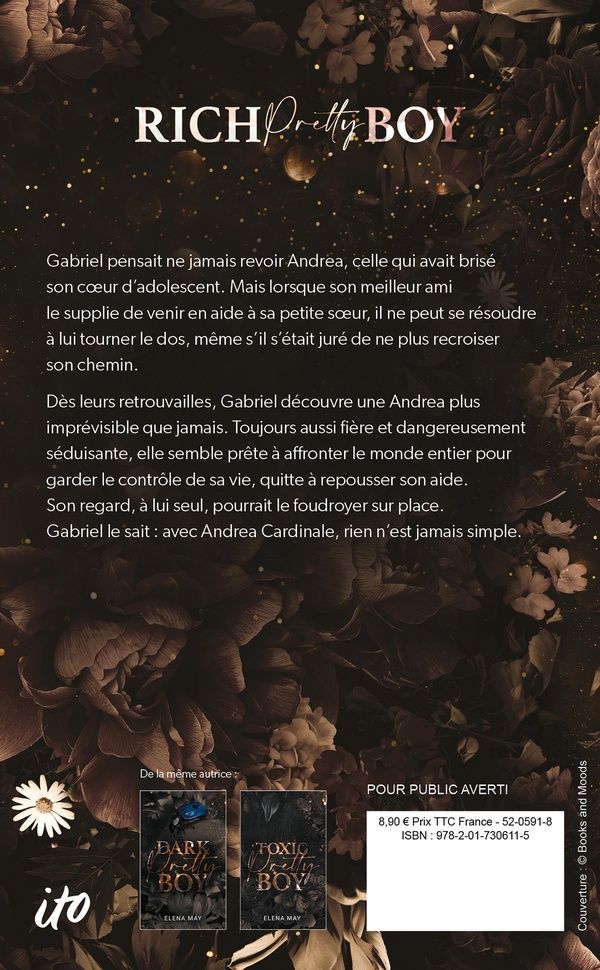 Quatrième de couverture de « Rich pretty boy »