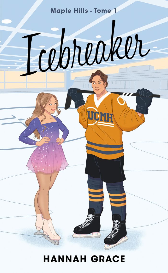 Couverture du livre « ICEBREAKER - MAPLE HILLS TOME 1 (EDITION FRANCAISE) » de Hannah Grace, librairie Les Contes Infusés à Corte