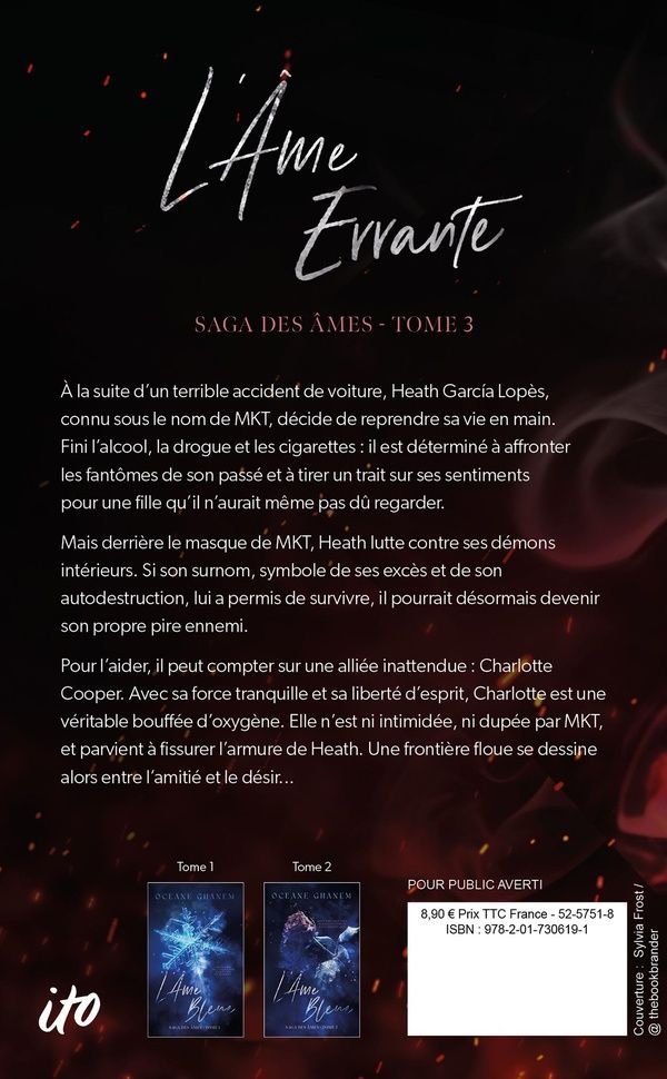 Quatrième de couverture de « LA SAGA DES AMES - L'AME ERRANTE - SAGA DES AMES TOME 3 - APRES L'AME BLEUE »