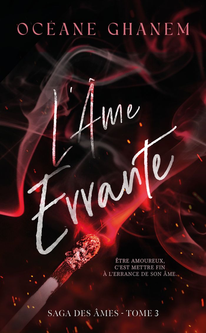 Couverture du livre « LA SAGA DES AMES - L'AME ERRANTE - SAGA DES AMES TOME 3 - APRES L'AME BLEUE » de Oceane Ghanem, librairie Les Contes Infusés à Corte