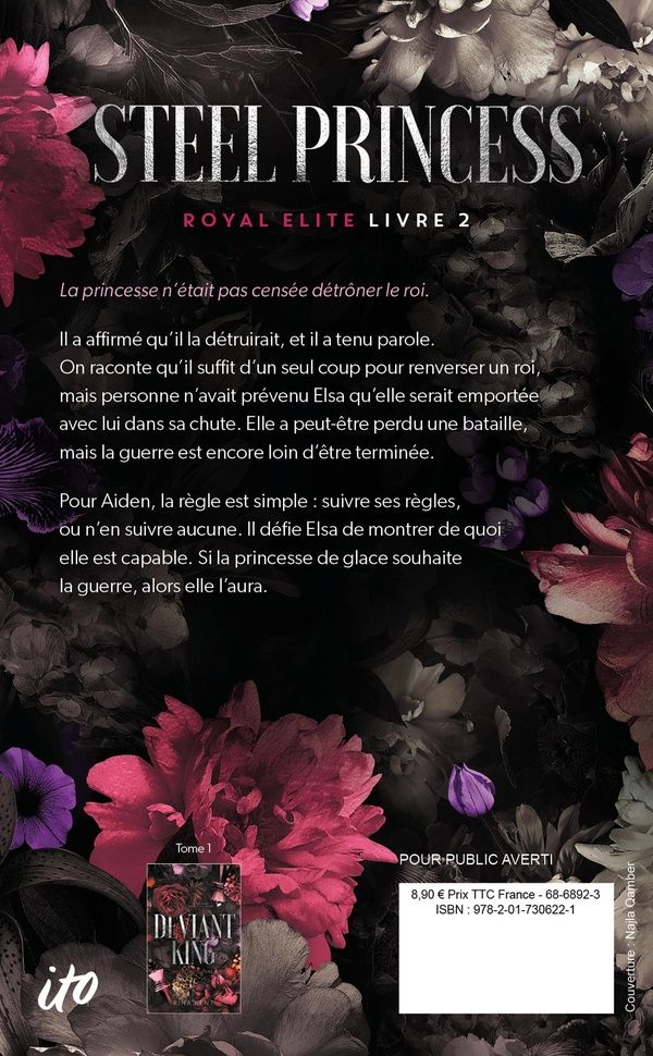 Quatrième de couverture de « Steel princess »