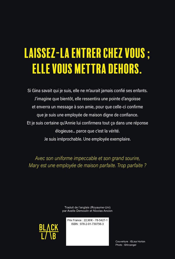 Quatrième de couverture de « Son employée »