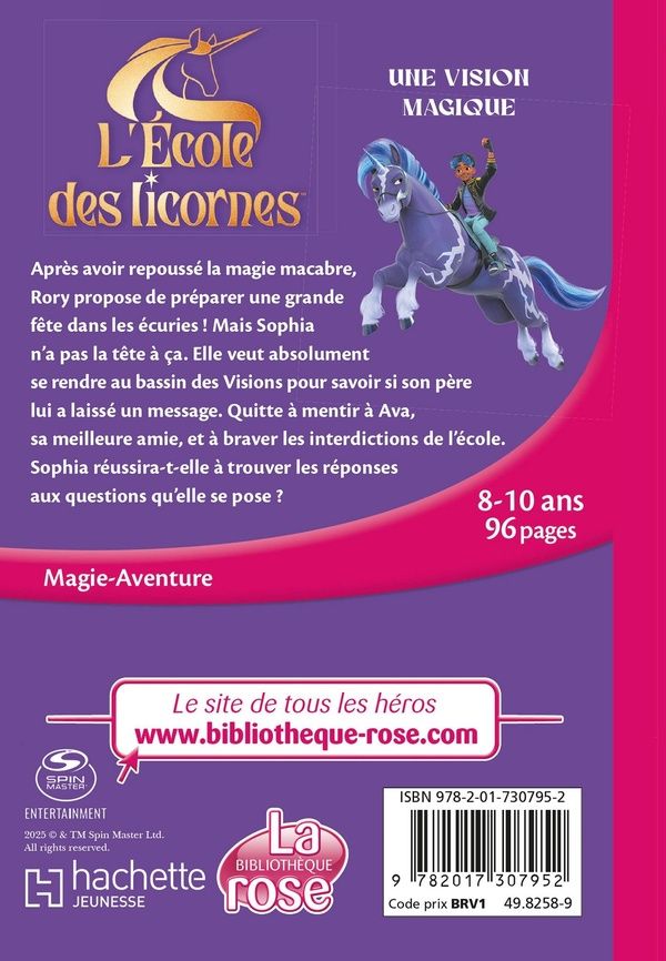 Quatrième de couverture de « Une vision magique »