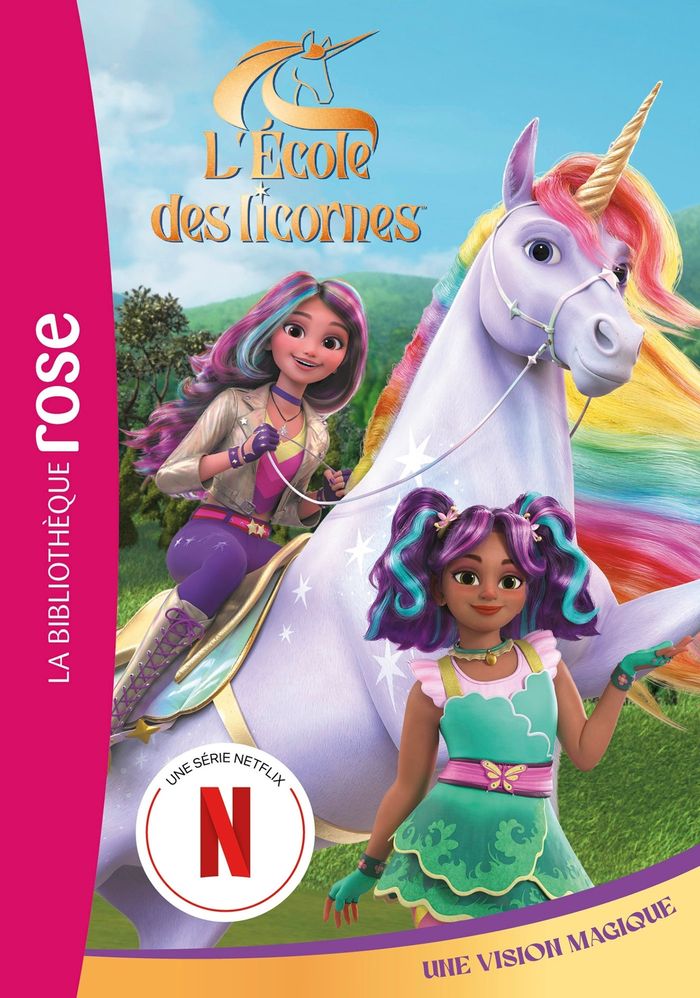 Couverture du livre « Une vision magique » de Collectif, librairie Les Contes Infusés à Corte
