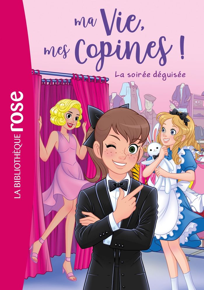 Couverture du livre « La soirée déguisée », librairie Les Contes Infusés à Corte