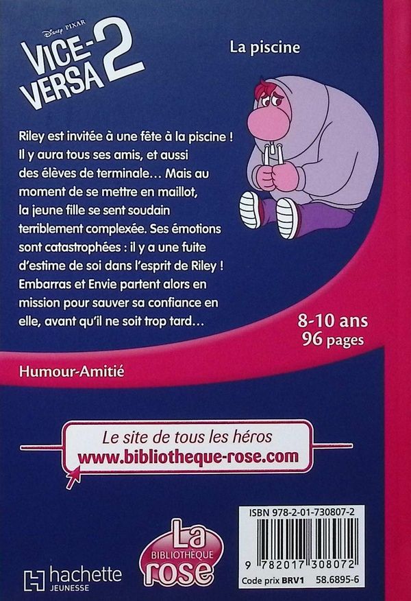 Quatrième de couverture de « La piscine »