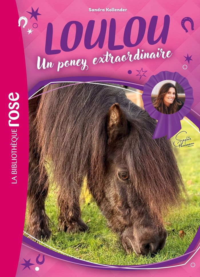 Couverture du livre « Loulou, un poney extraordinaire » de Sandra Kollender, librairie Les Contes Infusés à Corte