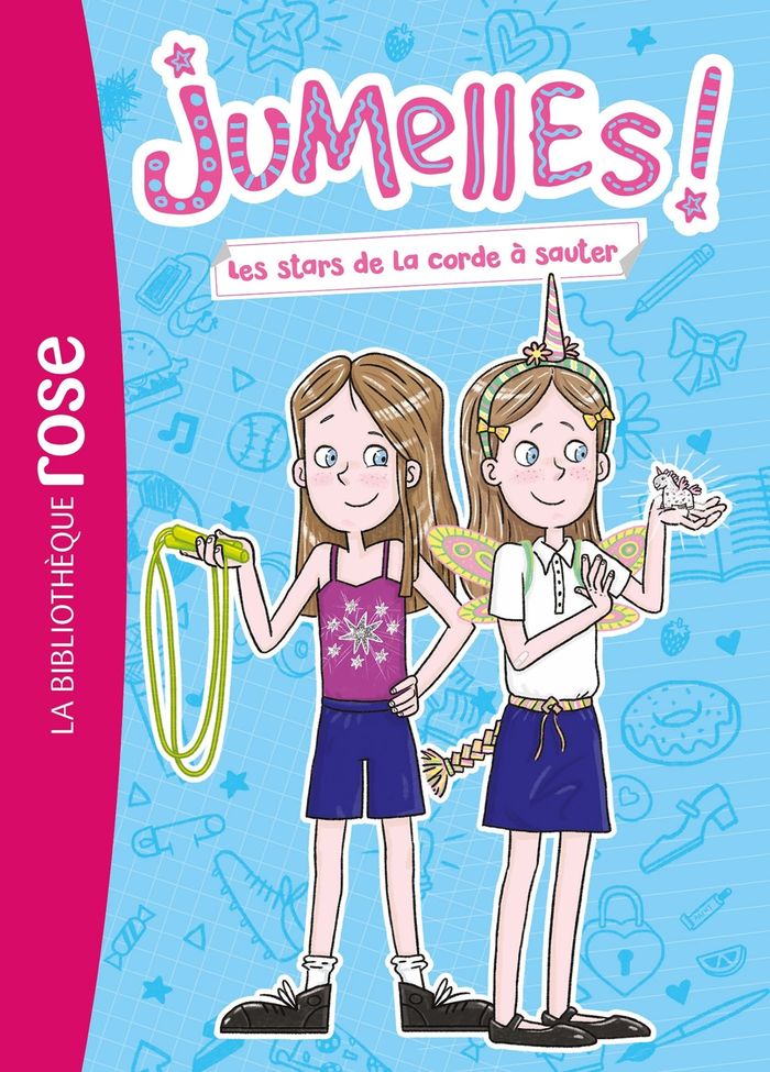 Couverture du livre « Les stars de la corde à sauter ! » de Collectif, librairie Les Contes Infusés à Corte