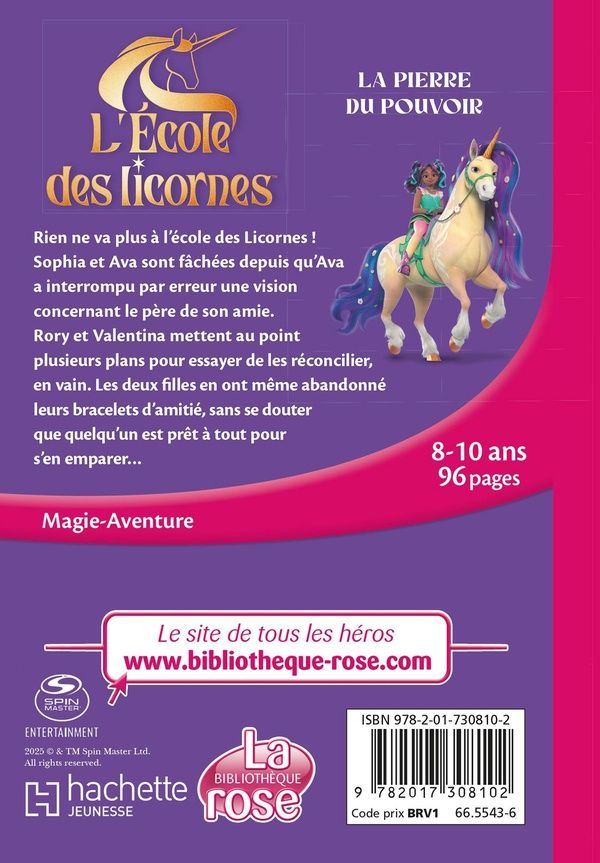 Quatrième de couverture de « La pierre du pouvoir »