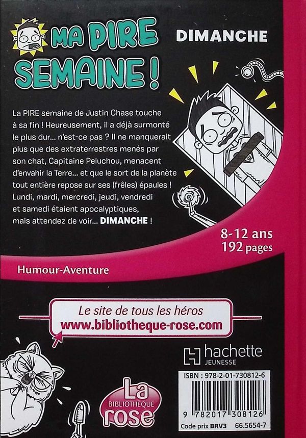 Quatrième de couverture de « Dimanche »