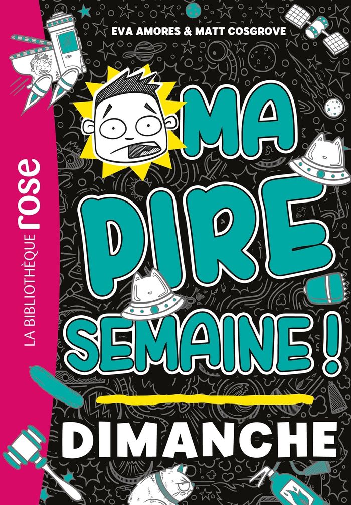 Couverture du livre « Dimanche » de Eva Amores, librairie Les Contes Infusés à Corte