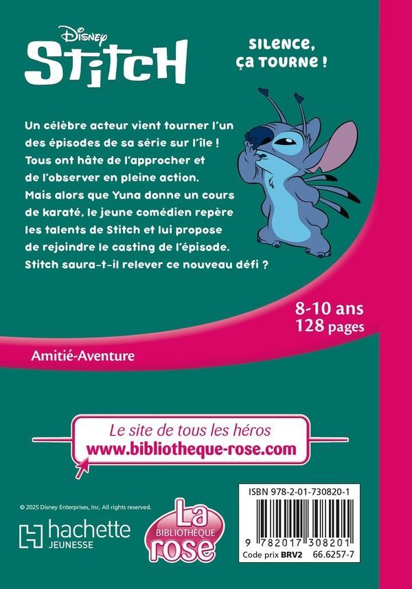 Quatrième de couverture de « Silence, ça tourne ! »