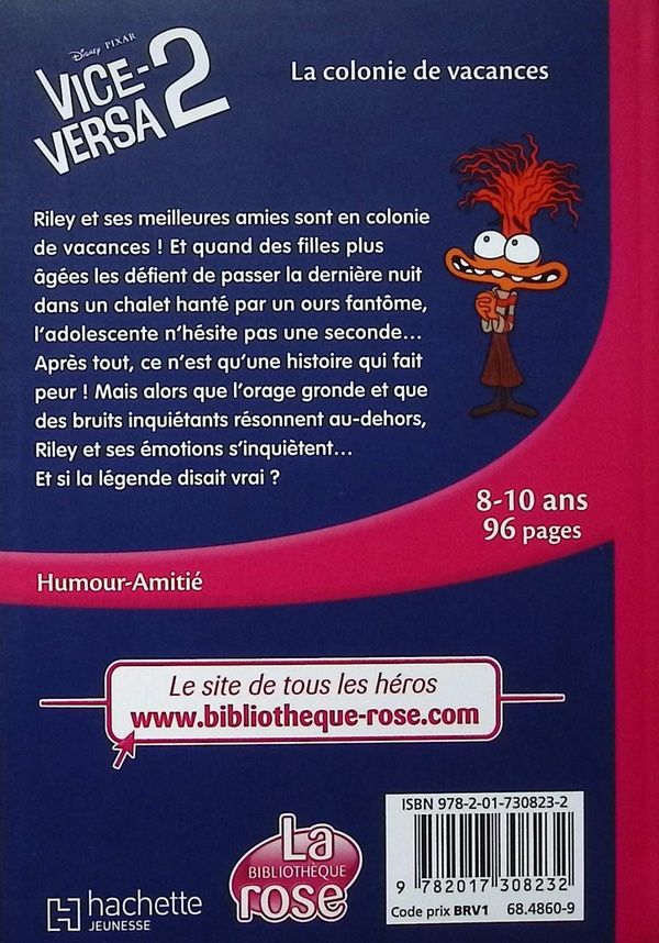 Quatrième de couverture de « La colonie de vacances »