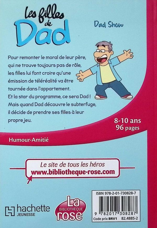Quatrième de couverture de « Dad show »