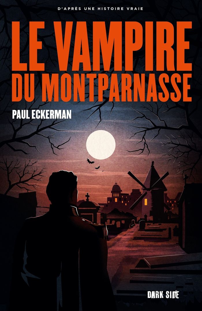 Couverture du livre « Le vampire du Montparnasse » de Paul Eckerman, librairie Les Contes Infusés à Corte