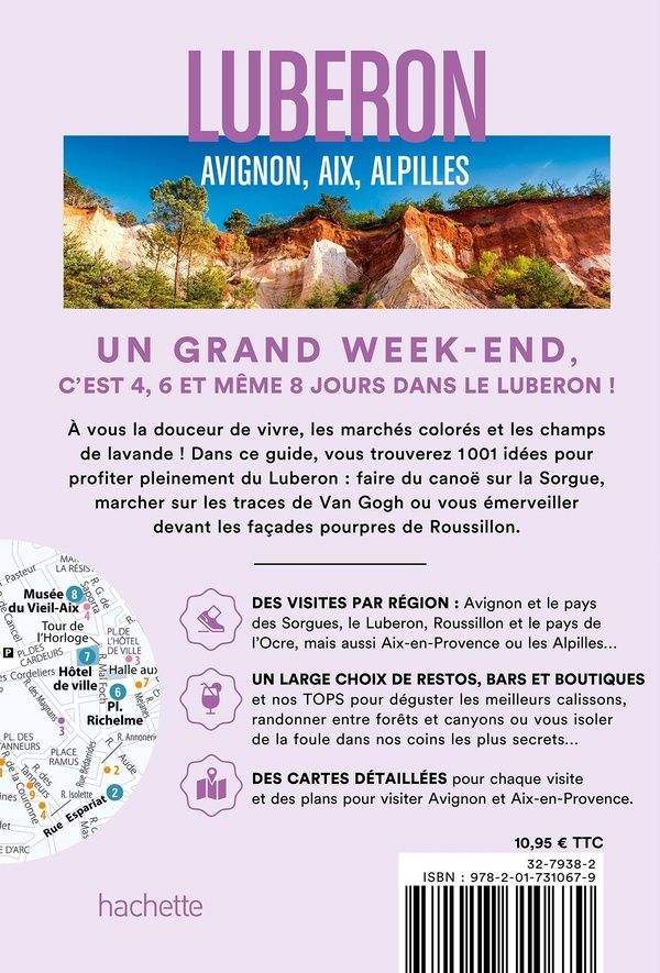 Quatrième de couverture de « Luberon : Avignon, Aix, Alpilles »