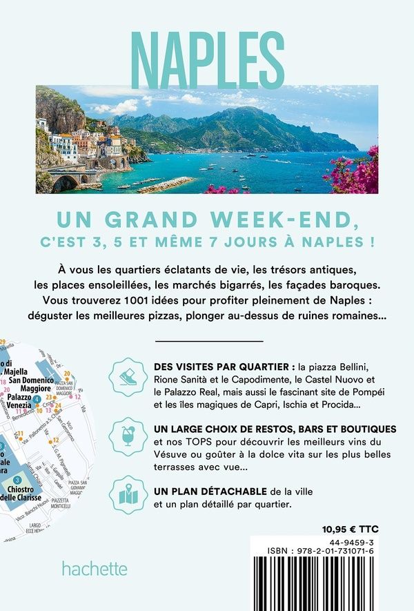 Quatrième de couverture de « Naples et la côte amalfitaine »