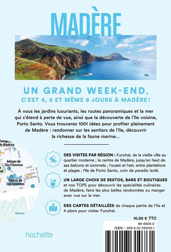 Quatrième de couverture de « Madère »