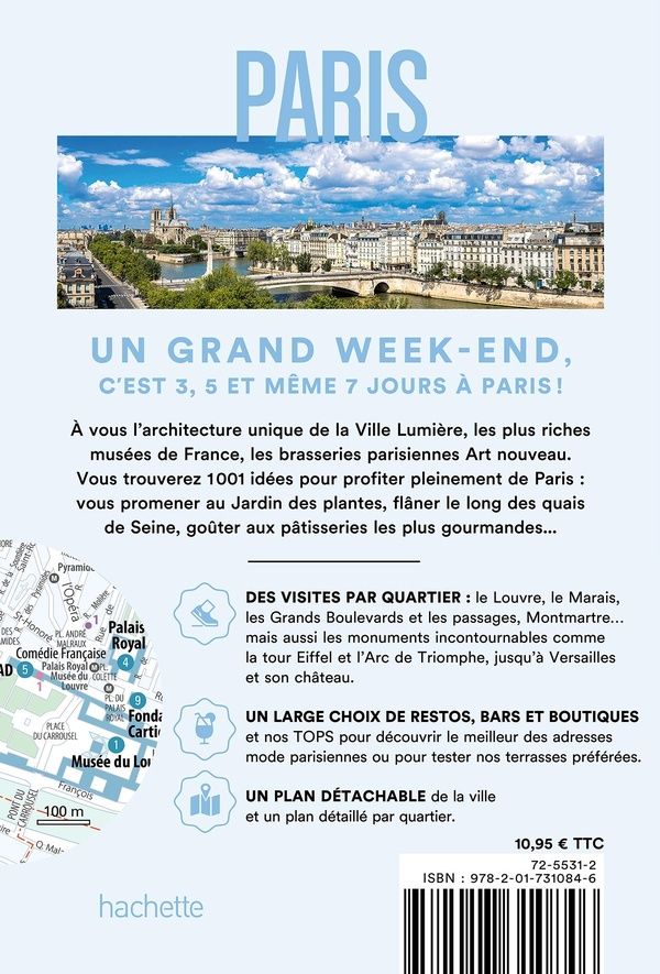 Quatrième de couverture de « Paris »