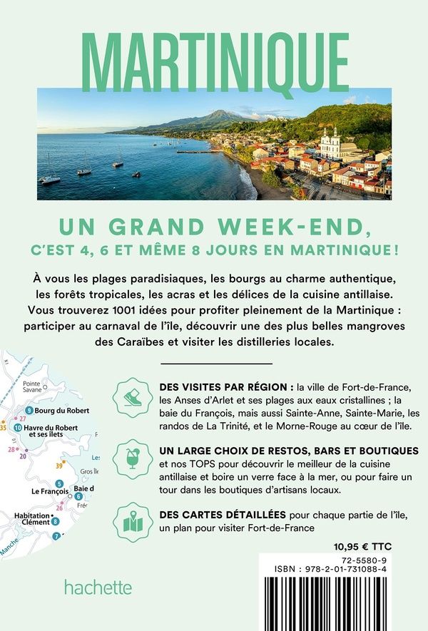 Quatrième de couverture de « Martinique »