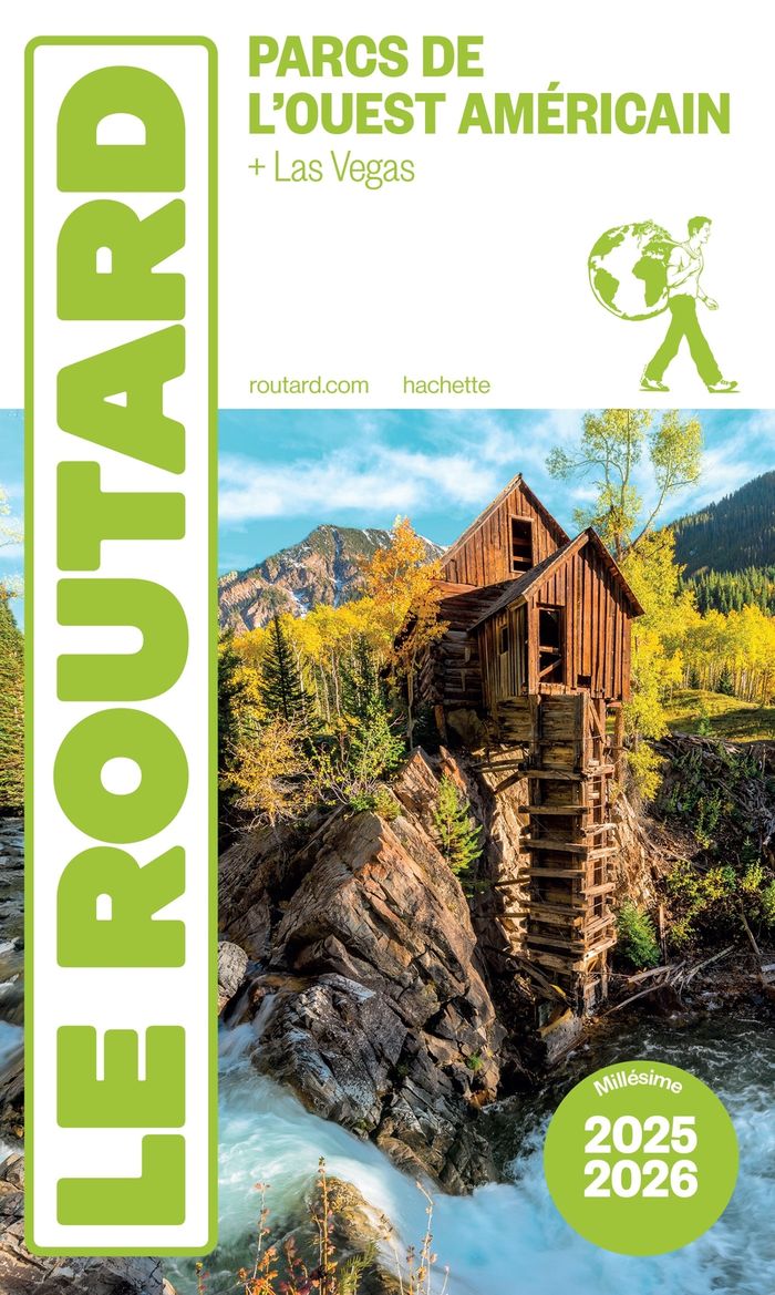 Couverture du livre « Parcs de l'Ouest américain : + Las Vegas » de Collectif, librairie Les Contes Infusés à Corte