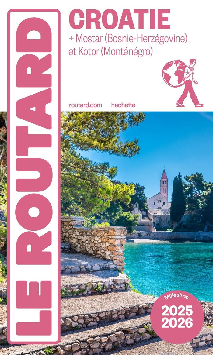 Couverture du livre « Croatie : + Mostar, Bosnie-Herzégovine, et Kotor, Monténégro » de Collectif, librairie Les Contes Infusés à Corte