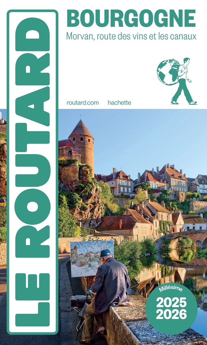 Couverture du livre « Bourgogne : Morvan, route des vins et les canaux » de Collectif, librairie Les Contes Infusés à Corte
