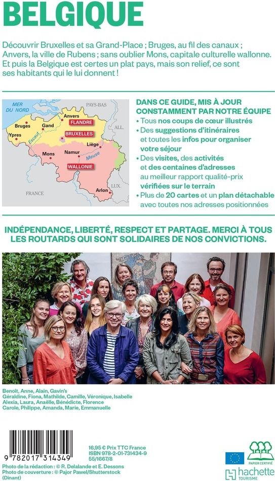 Quatrième de couverture de « Belgique »