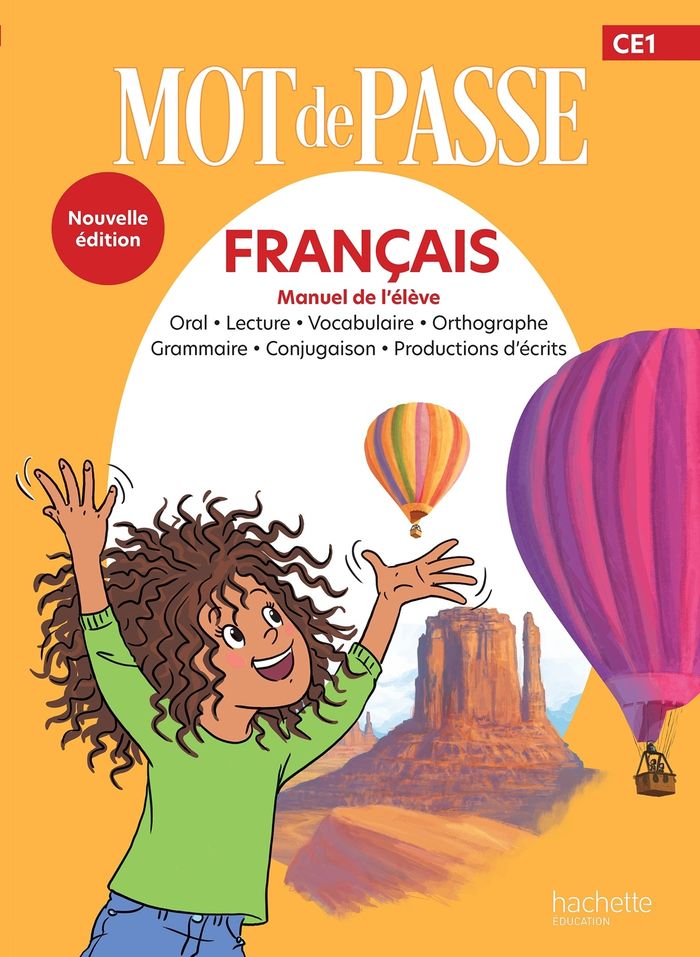 Couverture du livre « Français : CE1 - manuel de l'élève - oral, lecture, vocabulaire, orthographe, grammaire, conjugaison, productions d'écrits » de Catherine Chapoulaud, librairie Les Contes Infusés à Corte
