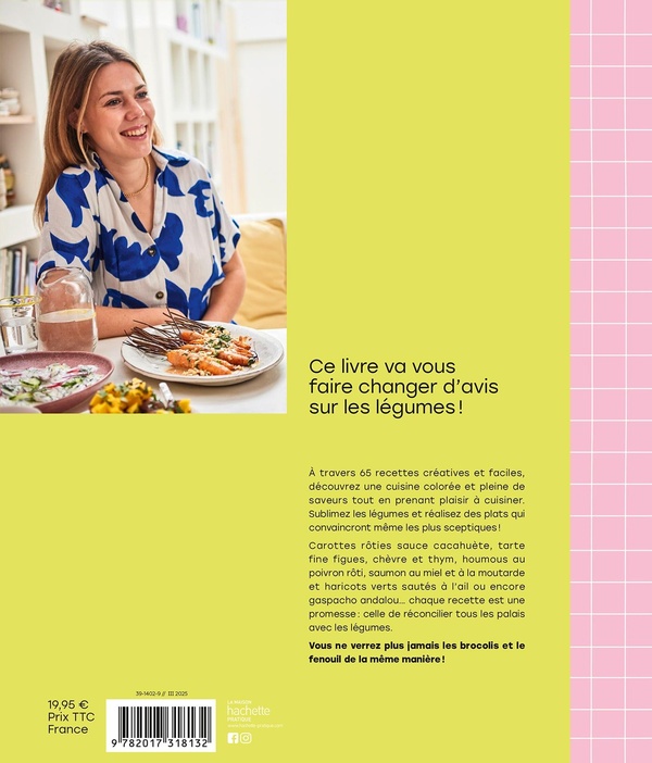 Quatrième de couverture de « Avant, j'aimais pas les légumes »