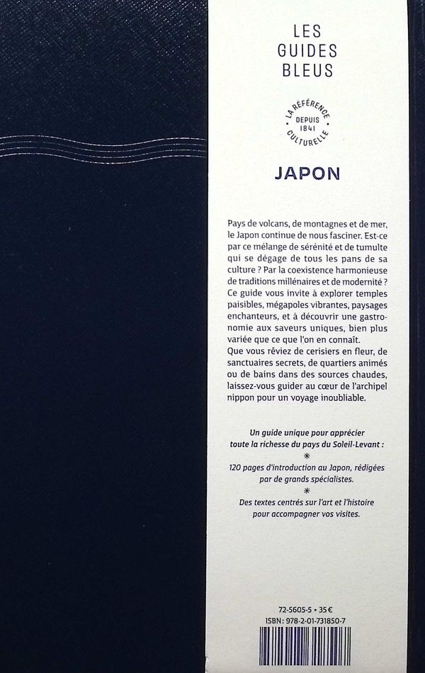 Quatrième de couverture de « Japon »