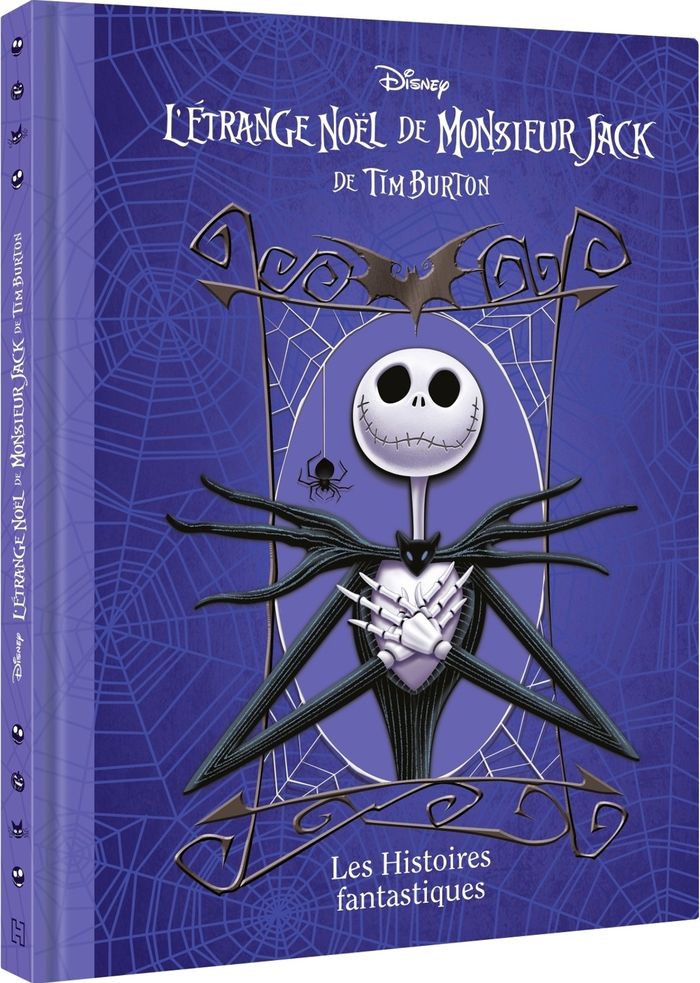 Couverture du livre « L'ETRANGE NOEL DE MONSIEUR JACK - LES HISTOIRES FANTASTIQUES - DISNEY », librairie Les Contes Infusés à Corte