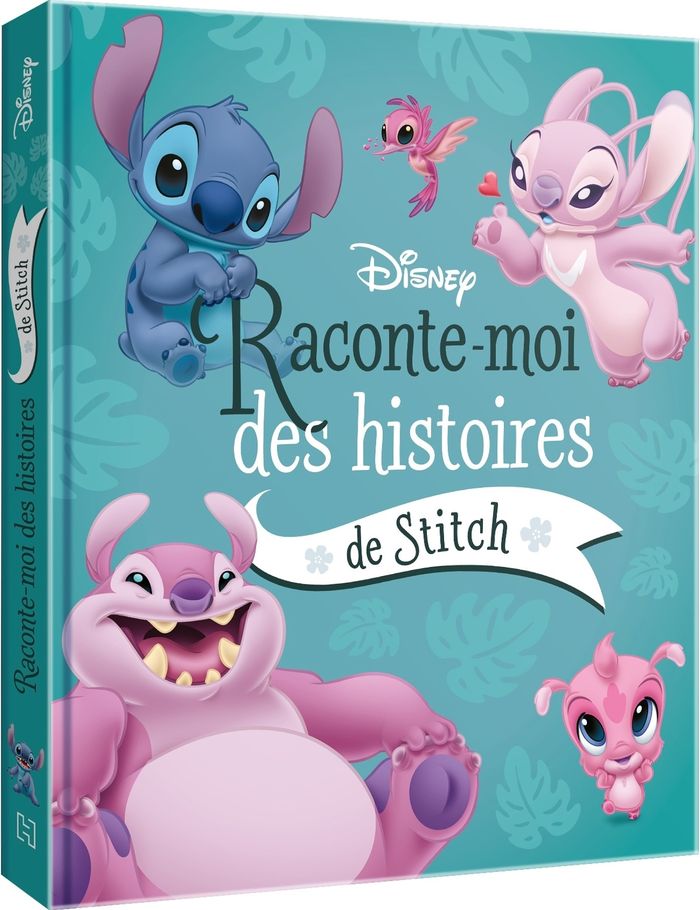 Couverture du livre « Raconte-moi des histoires de Stitch » de Walt Disney company, librairie Les Contes Infusés à Corte