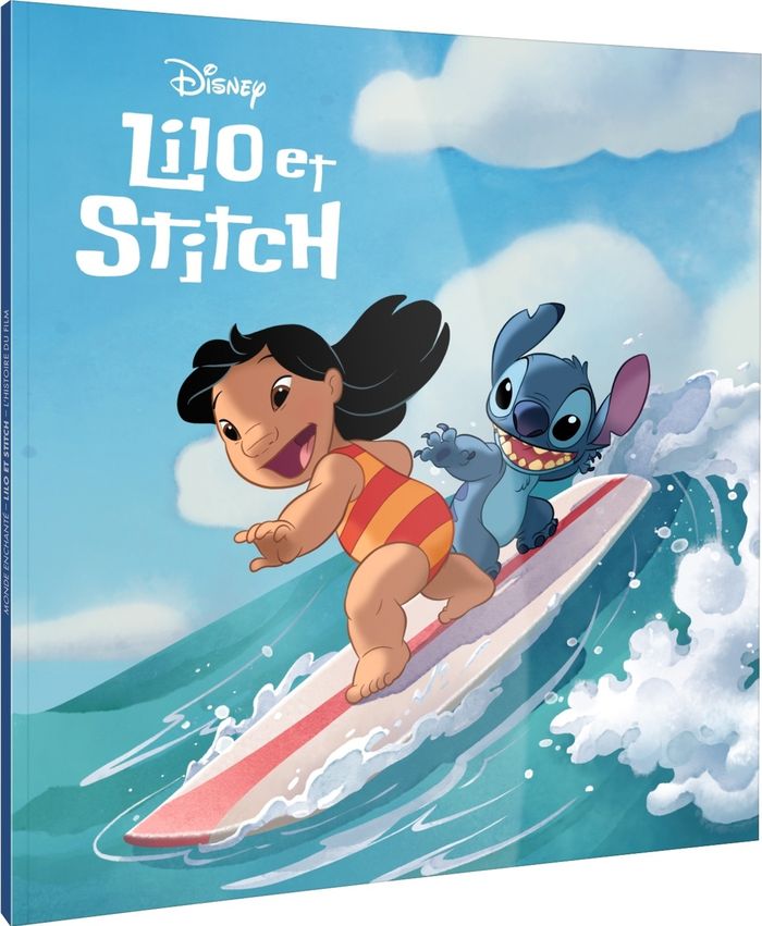 Couverture du livre « Lilo et Stitch » de Walt Disney company, librairie Les Contes Infusés à Corte
