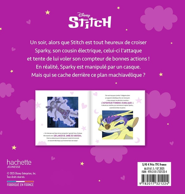 Quatrième de couverture de « Une histoire de Stitch et au dodo ! : le fantôme jaune »