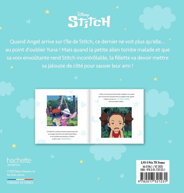 Quatrième de couverture de « Une histoire de Stitch et au dodo ! : l'arrivée d'Angel »