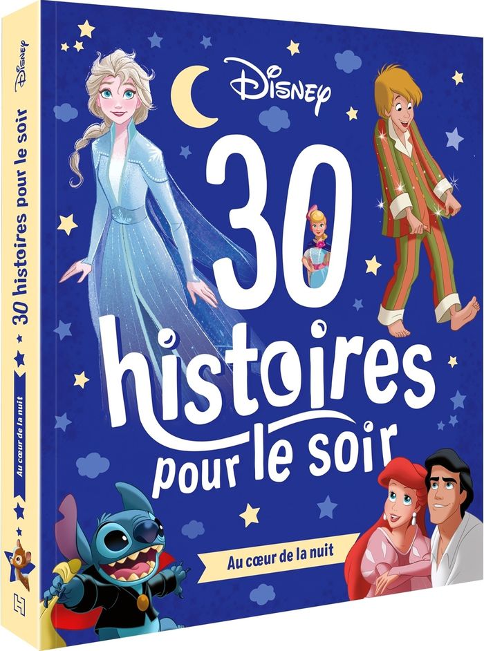 Couverture du livre « Au coeur de la nuit » de Walt Disney company, librairie Les Contes Infusés à Corte