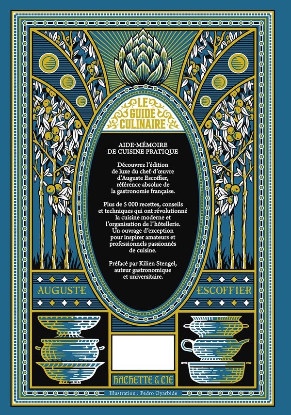 Quatrième de couverture de « Le guide culinaire : aide mémoire de cuisine pratique »