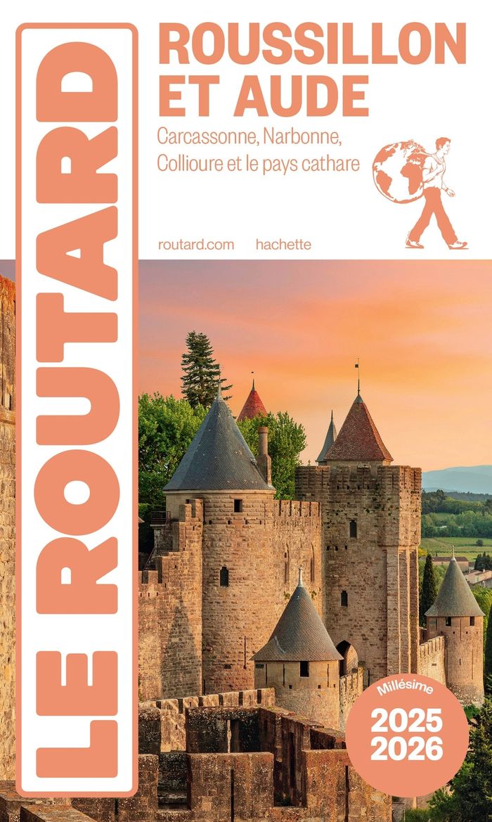 Couverture du livre « Roussillon et Aude : Carcassonne, Narbonne, Collioure et le Pays cathare » de Collectif, librairie Les Contes Infusés à Corte